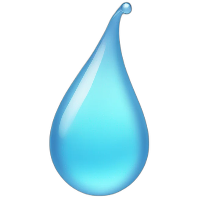 drop of water emoji