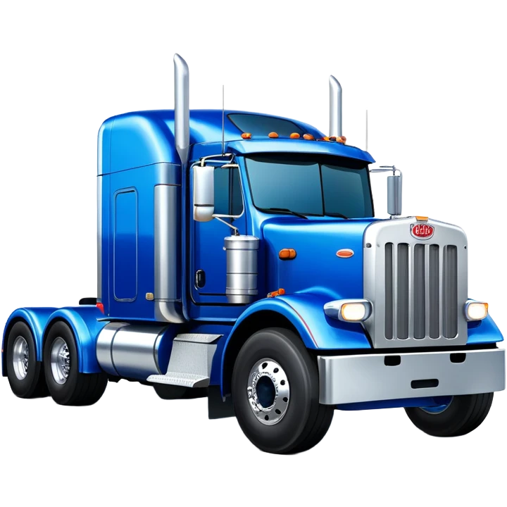 Peterbilt 18 wheeler  emoji