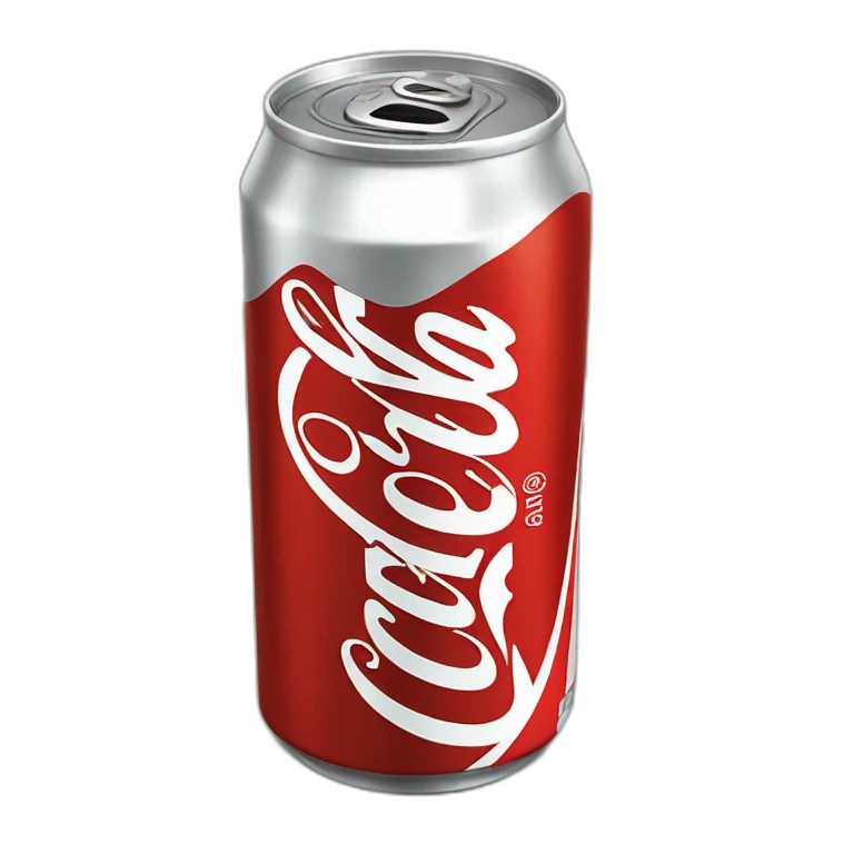 une canette coca-cola emoji