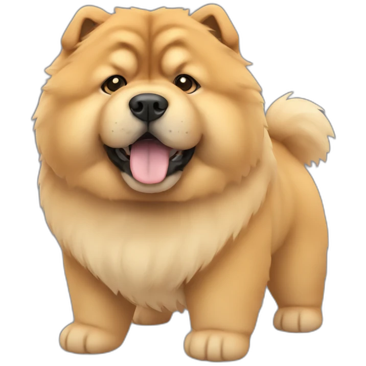 Chow chow emoji