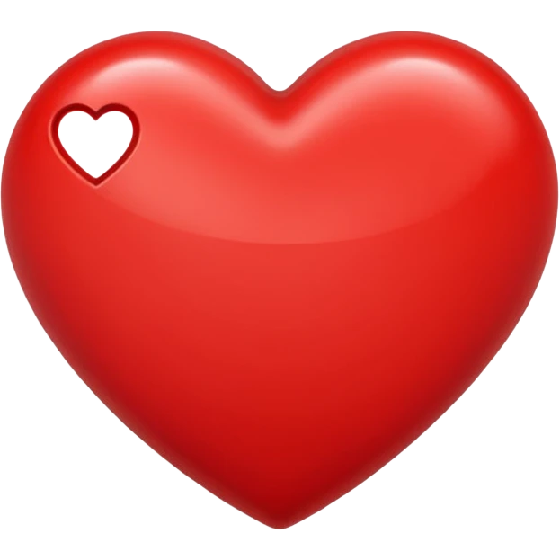 😝 avec un cœur rouge en haut à droite emoji