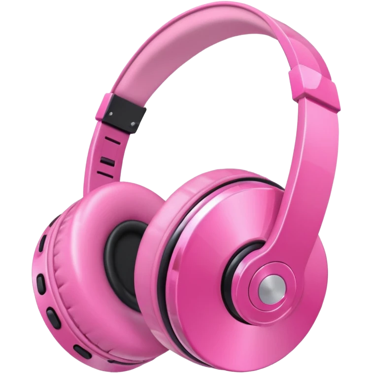 🎧 🎸💿 but make them all pink emoji