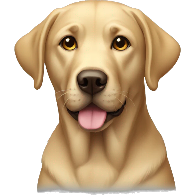 labrador dog emoji