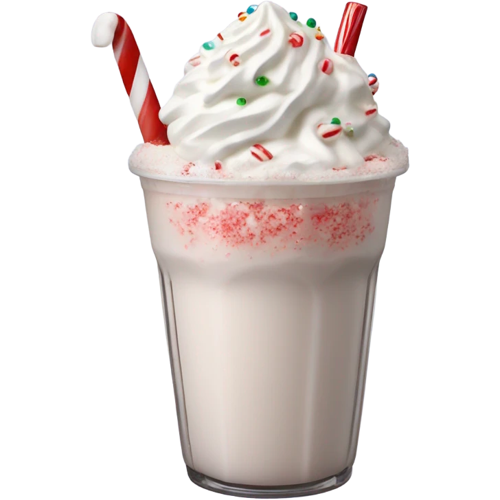 chick fil a peppermint milkshake emoji