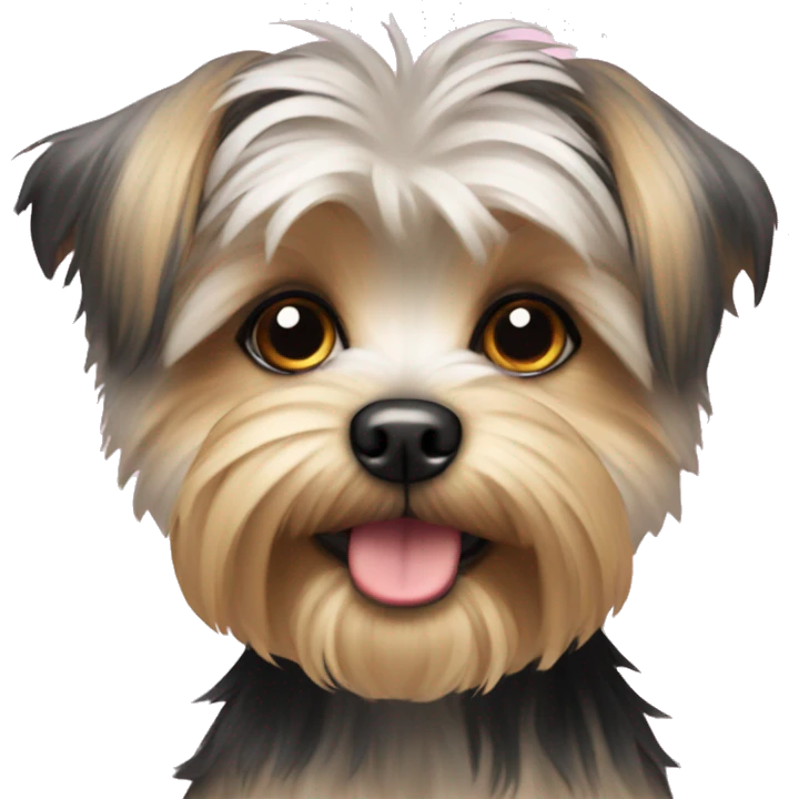 Morkie emoji