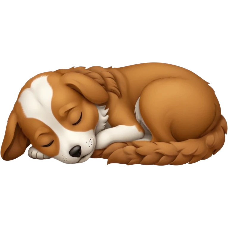 dog sleeping emoji