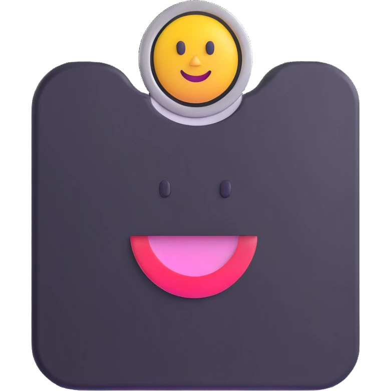 bathroom scale with a big happy face in the center emoji