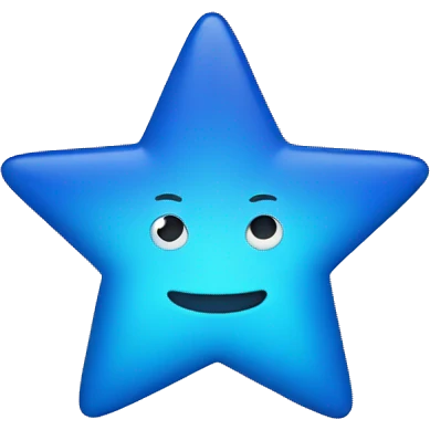 blue star emoji
