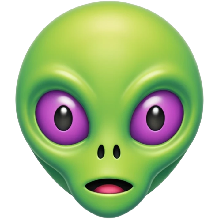 Acid blooded Alien emoji