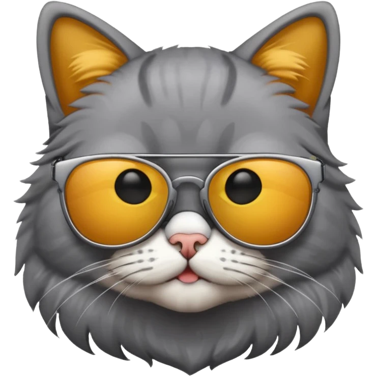 Cat wearing sunglasses emoji