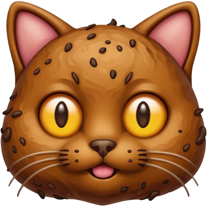 Poop cat  emoji