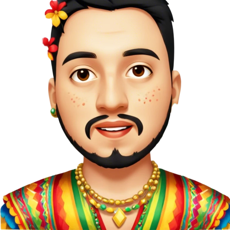 Joyful Reveler emoji