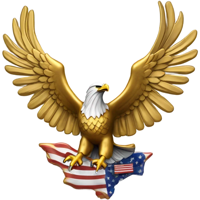 Gole eagle coin emoji