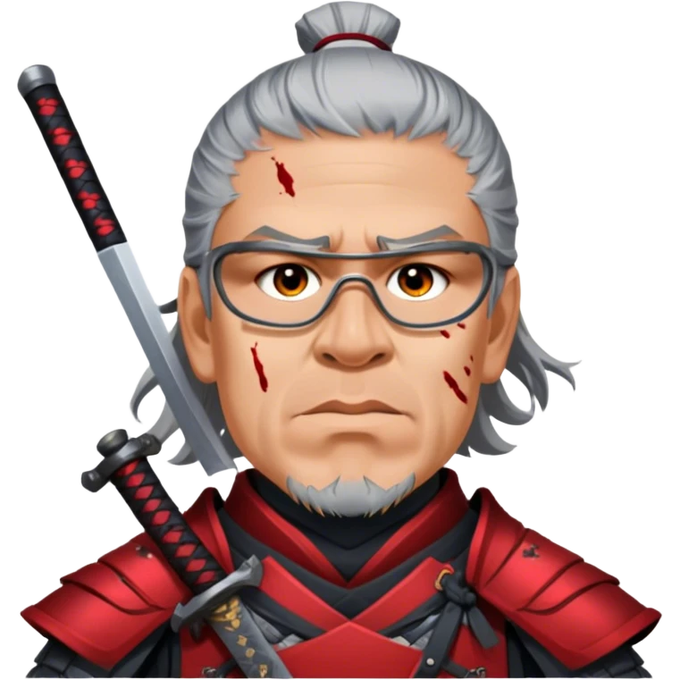 Battle-Ready Samurai emoji