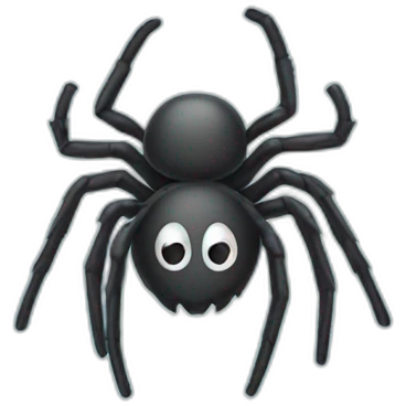 fun spider emoji