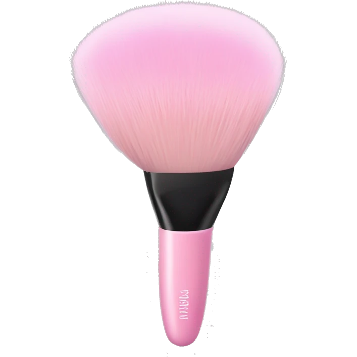Light Pink makeup brush  emoji