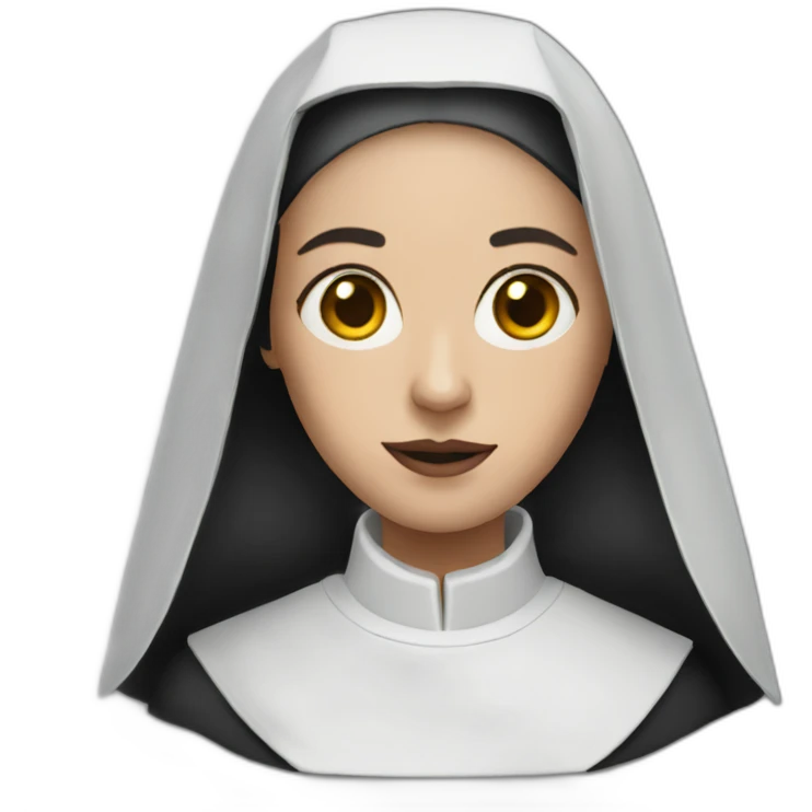 The nun emoji