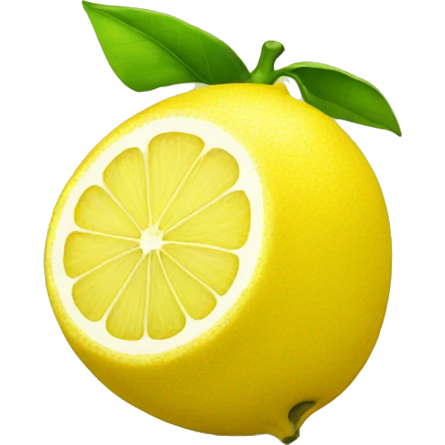 lemon emoji