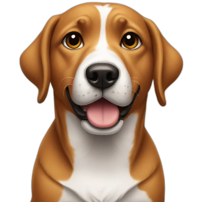 dog saying yes emoji