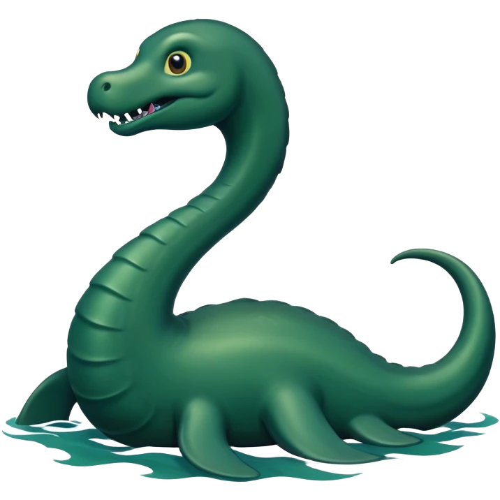 Loch Ness monster emoji