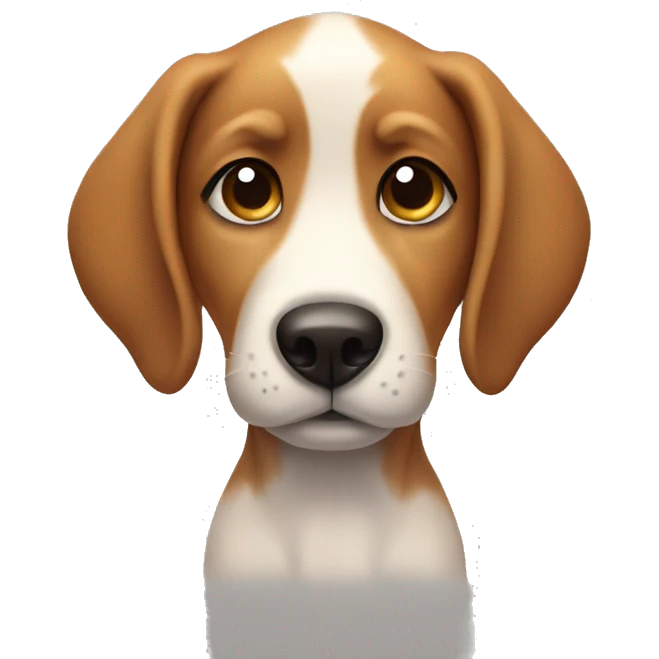 a nodding puppy emoji
