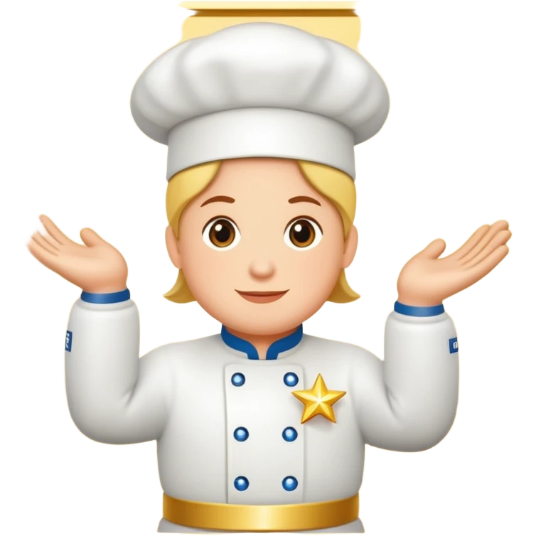 Michelin guide star with sparkles emoji