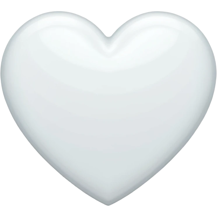 Make white heart like this 💞 but in white color emoji