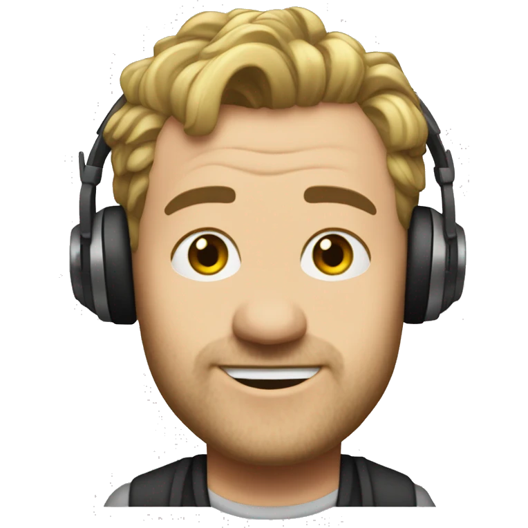 Corrie Dj at disco emoji