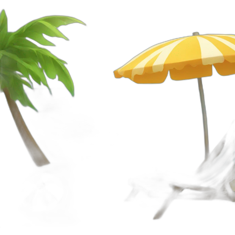 summer beach emoji
