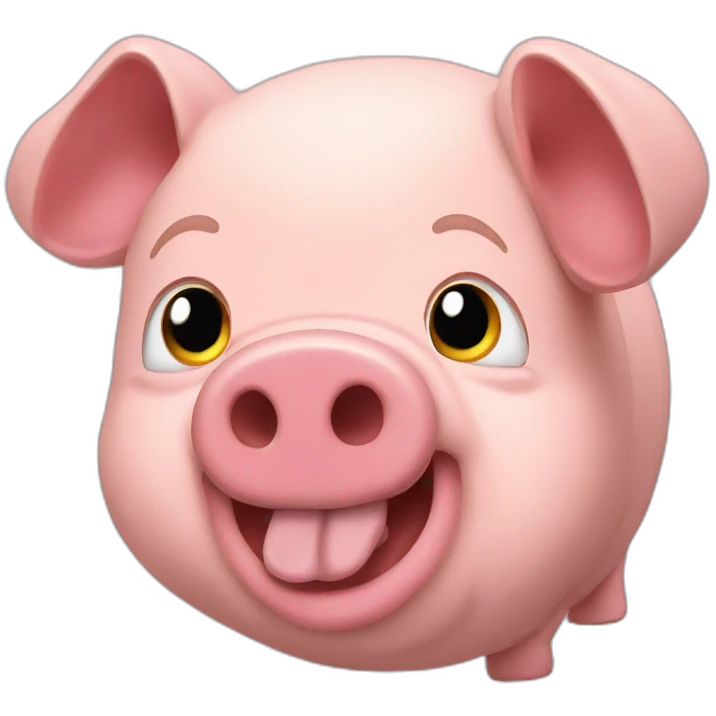 Cochon tug emoji