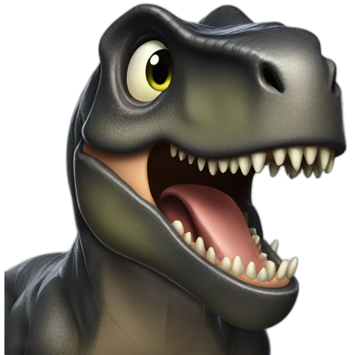 toothless t-rex emoji