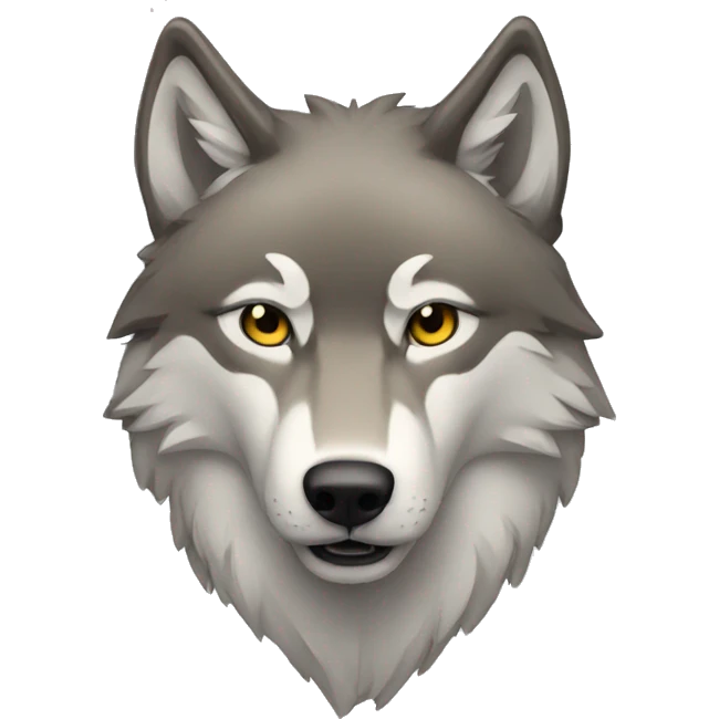 Alpha wolf emoji