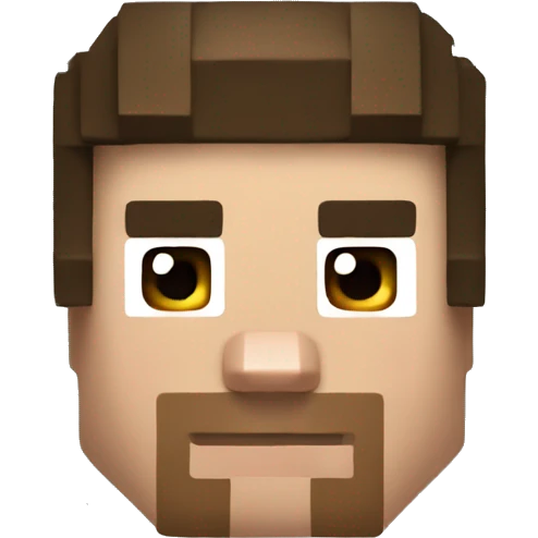 Minecraft Steve emoji