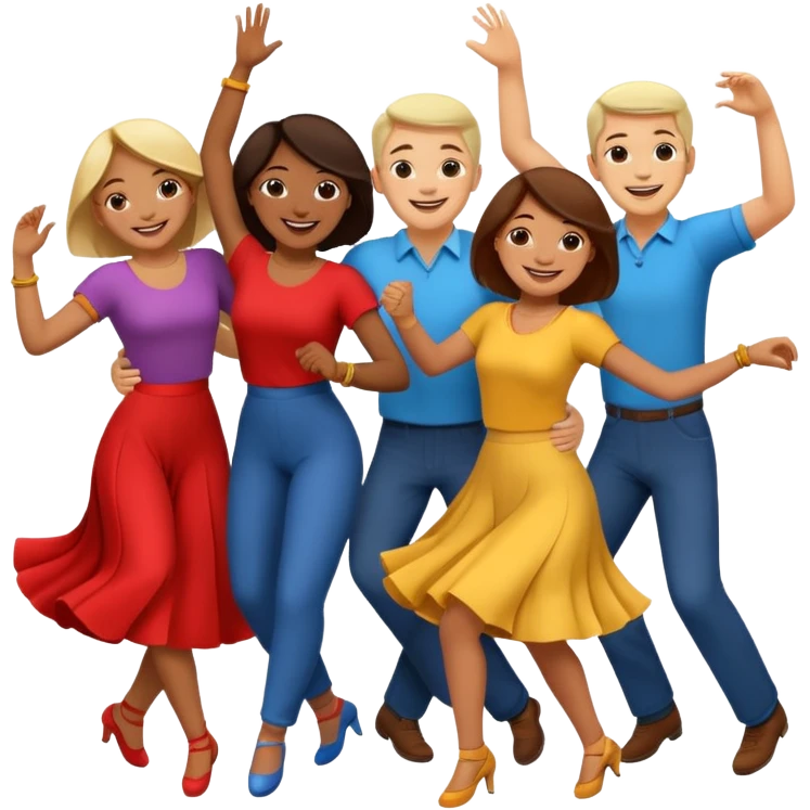 I want an emoji with people making a “horă” emoji