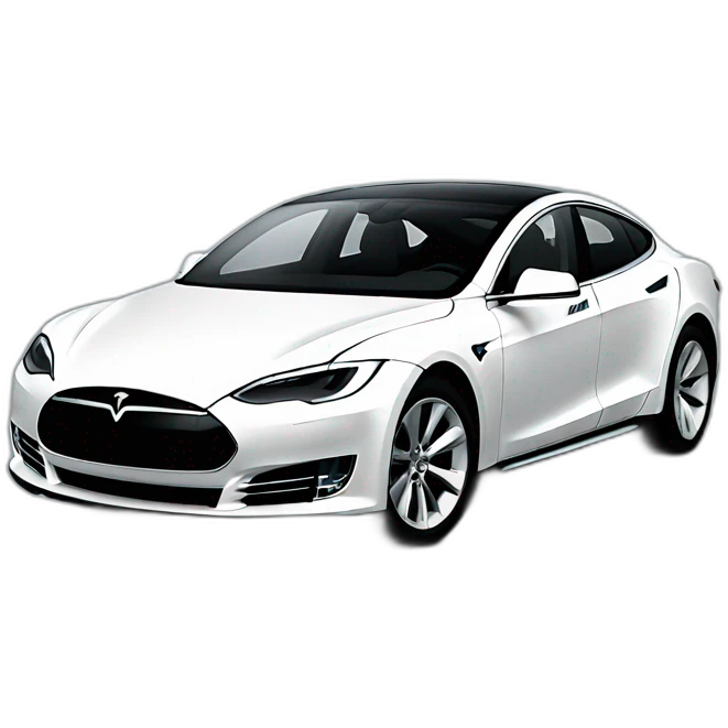 Tesla car emoji
