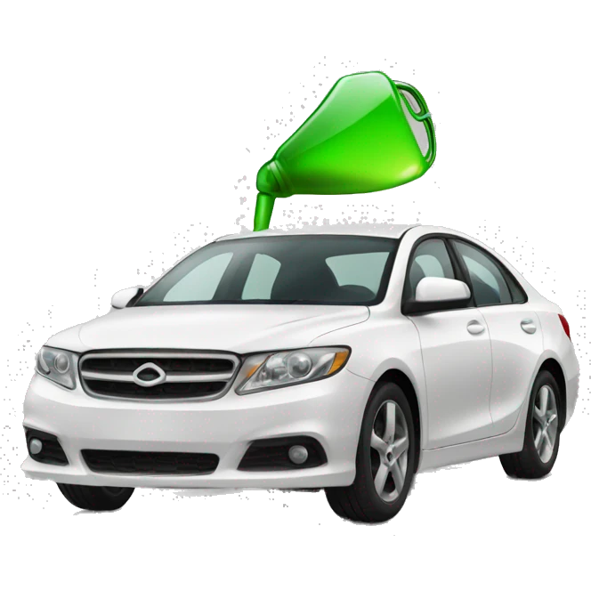 Car and gas emoji