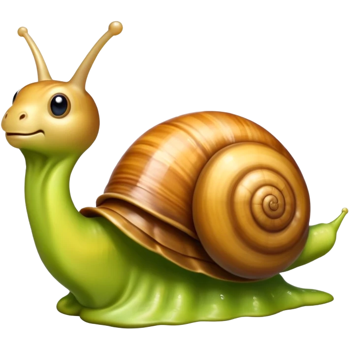 Running snail emoji