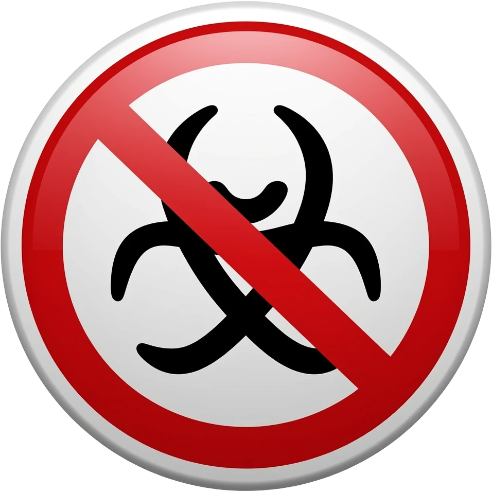 Sign for poisonous emoji