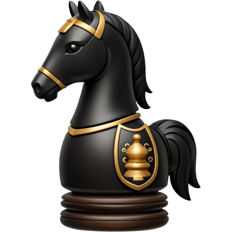 Chinese chess piece, knight piece emoji