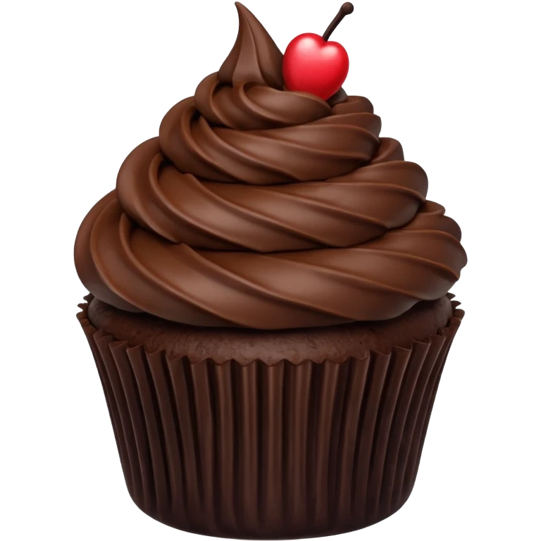Evil cupcake  emoji