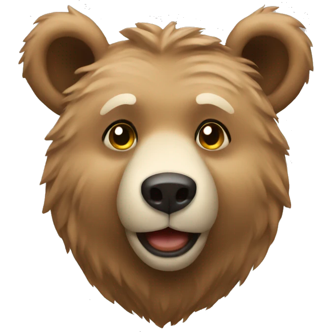 pretty bear emoji