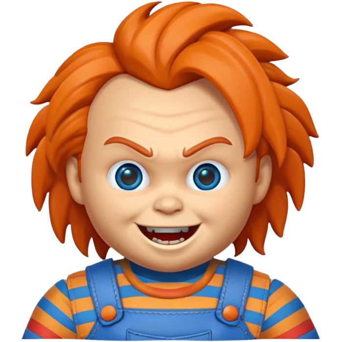 Un emojin de chuky emoji