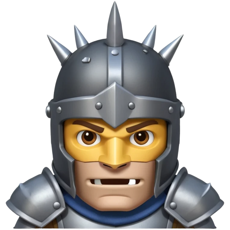 The Mega Knight From Clash Royale emoji