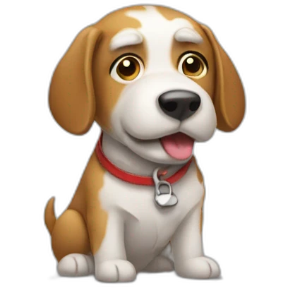 no dog in work emoji
