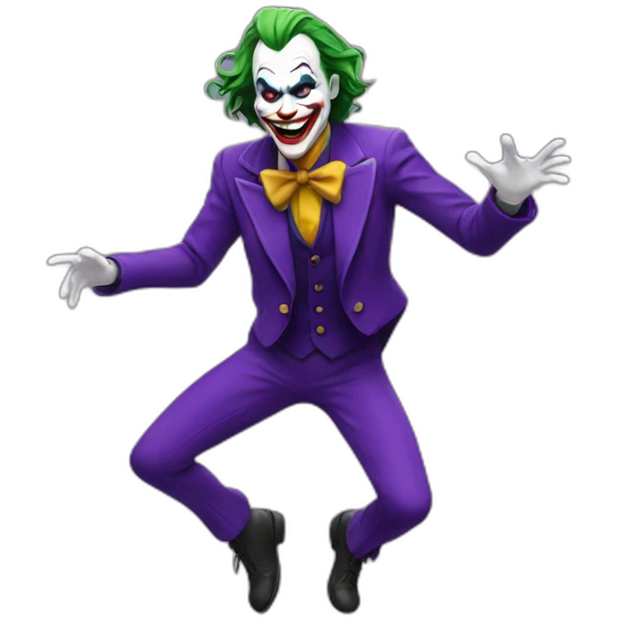 Joker dancing emoji