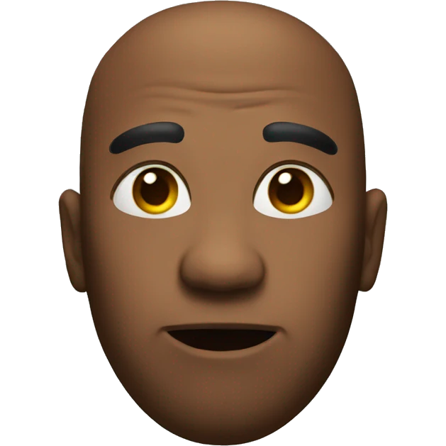 big head emoji
