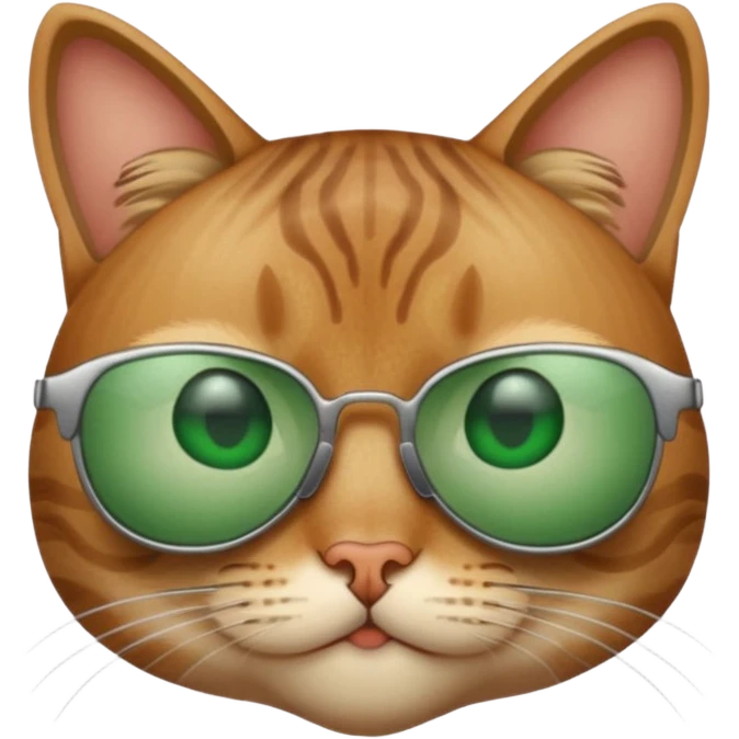 Cat wearing sunglasses emoji
