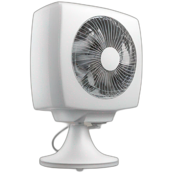 La canicule on est en calçon avec un ventilateur emoji