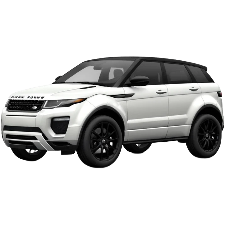 2024 BLACK LandRover evoque with black rims, black trim and black interior  emoji