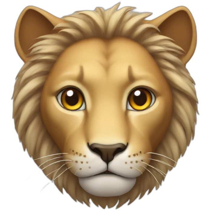 cat lion emoji
